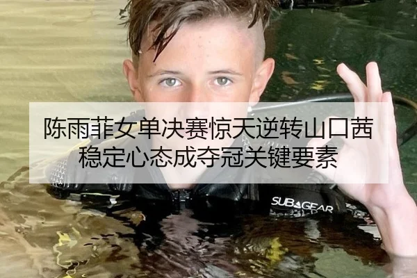陈雨菲女单决赛惊天逆转山口茜 稳定心态成夺冠关键要素